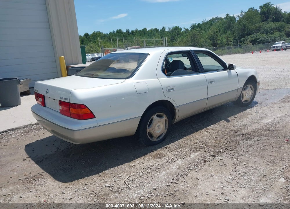 1998 LEXUS LS 400 VIN: JT8BH28FXW0117632