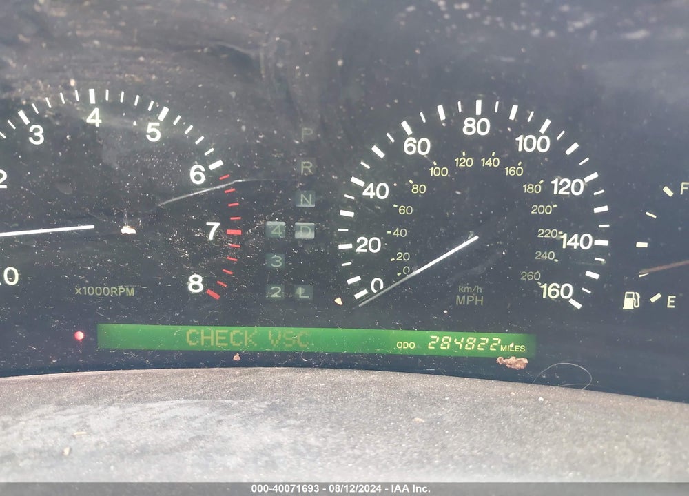 1998 LEXUS LS 400 VIN: JT8BH28FXW0117632