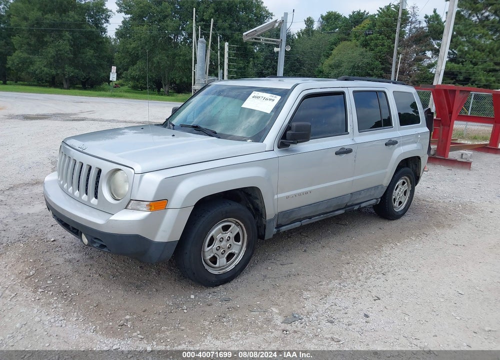 2011 JEEP PATRIOT SPORT VIN: 1J4NT1GA8BD112942