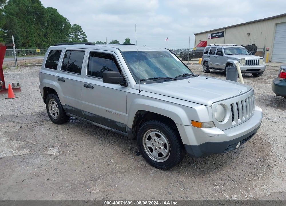 2011 JEEP PATRIOT SPORT VIN: 1J4NT1GA8BD112942