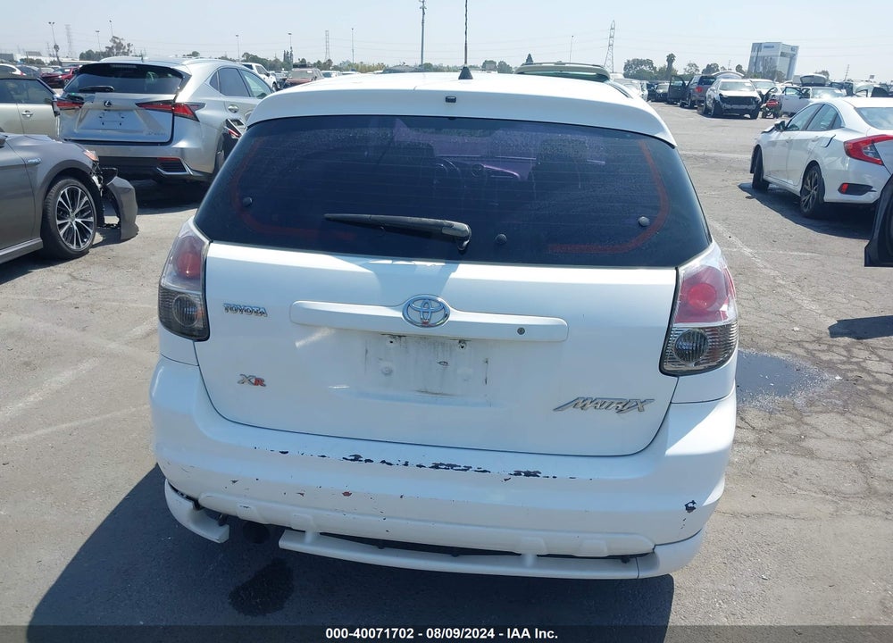 2005 TOYOTA MATRIX/XR VIN: 2T1KR32E15C367298