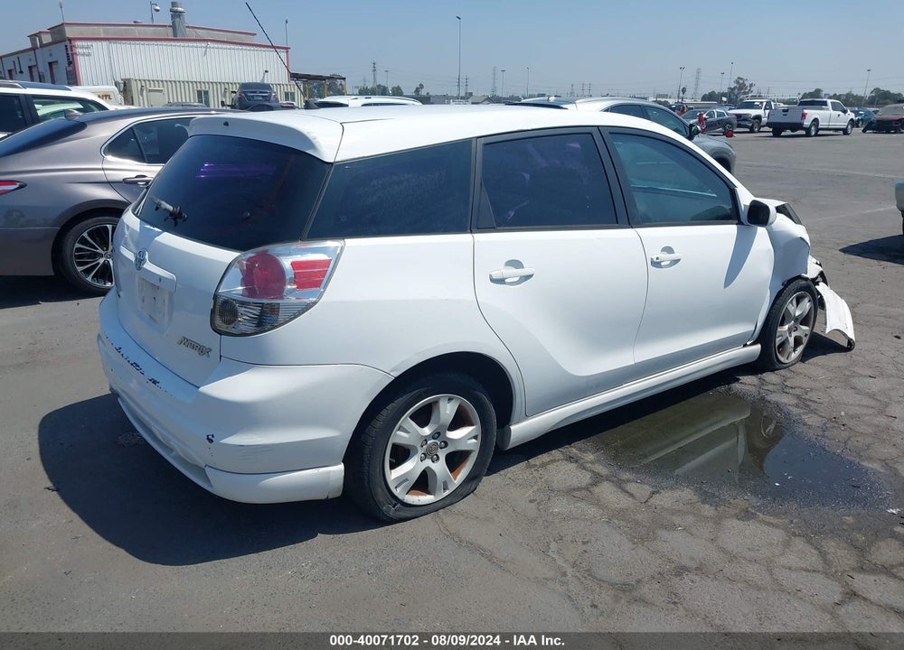 2005 TOYOTA MATRIX/XR VIN: 2T1KR32E15C367298