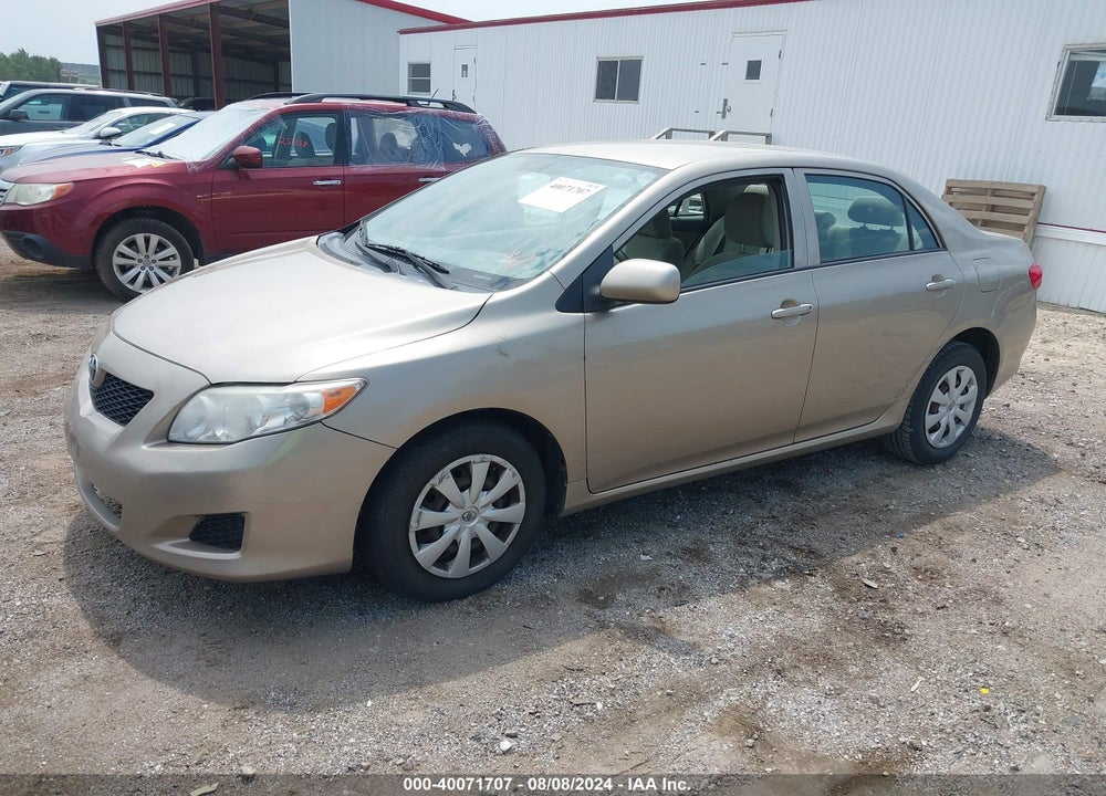 2009 TOYOTA COROLLA LE VIN: 1NXBU40E59Z080445