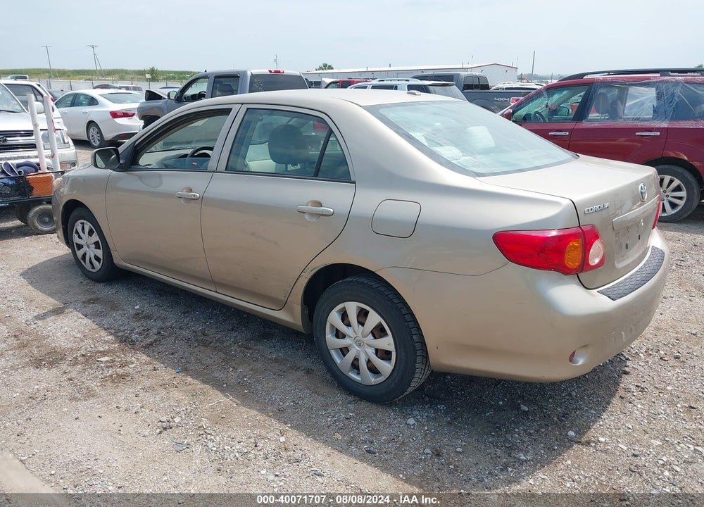 2009 TOYOTA COROLLA LE VIN: 1NXBU40E59Z080445