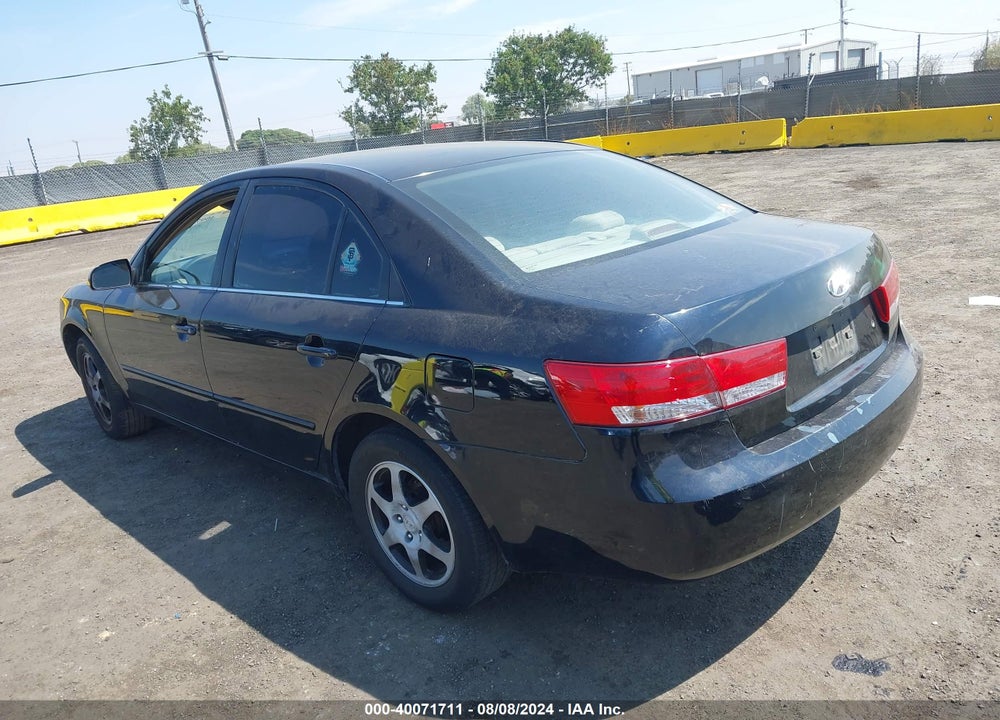 2006 HYUNDAI SONATA GLS VIN: 5NPEU46C66H160446
