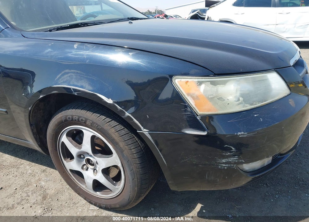 2006 HYUNDAI SONATA GLS VIN: 5NPEU46C66H160446