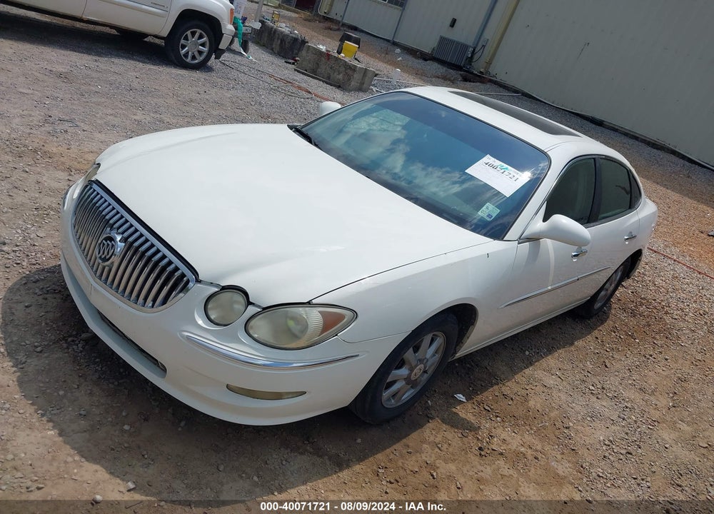 2008 BUICK LACROSSE CXL VIN: 2G4WD582X81296559