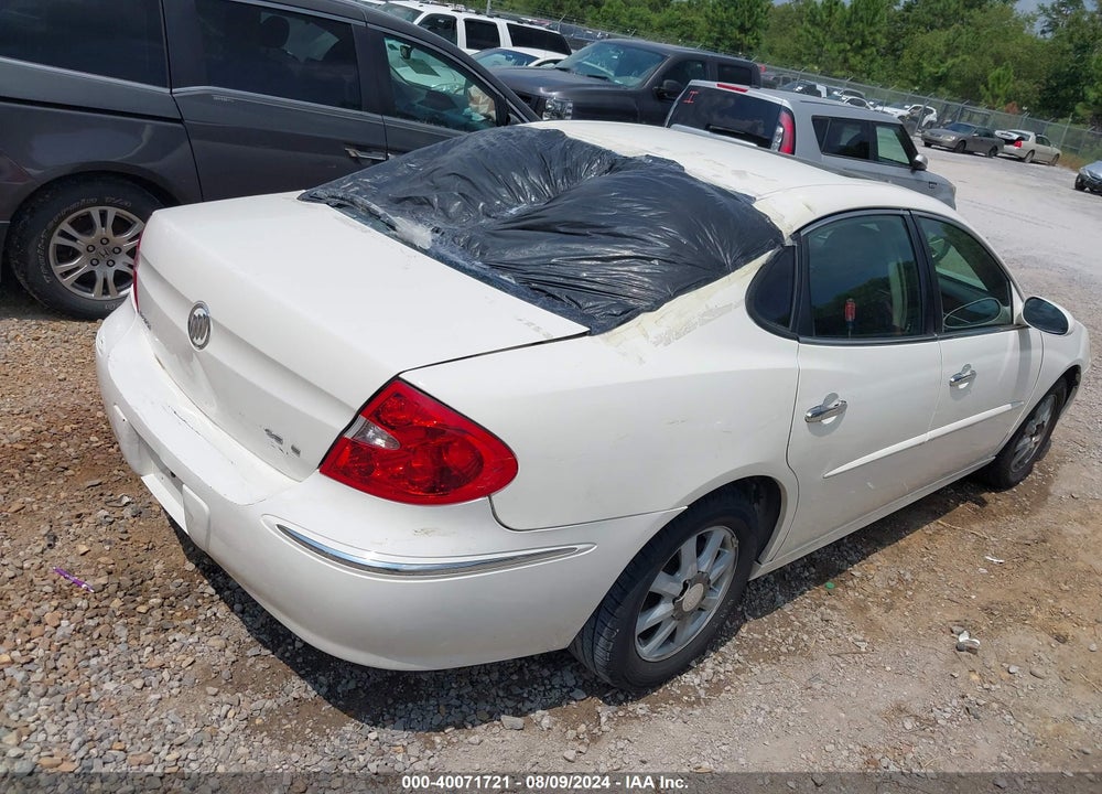 2008 BUICK LACROSSE CXL VIN: 2G4WD582X81296559