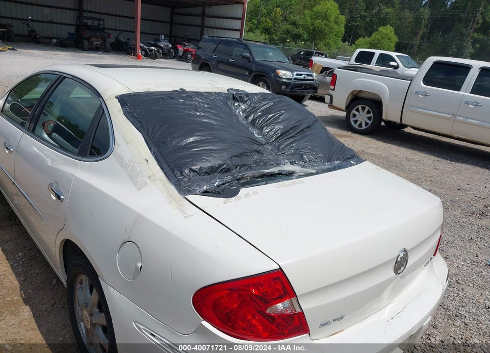 2008 BUICK LACROSSE CXL VIN: 2G4WD582X81296559