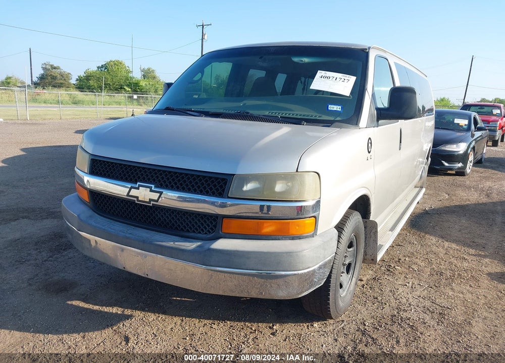 2008 CHEVROLET EXPRESS LS VIN: 1GAHG39K281182545