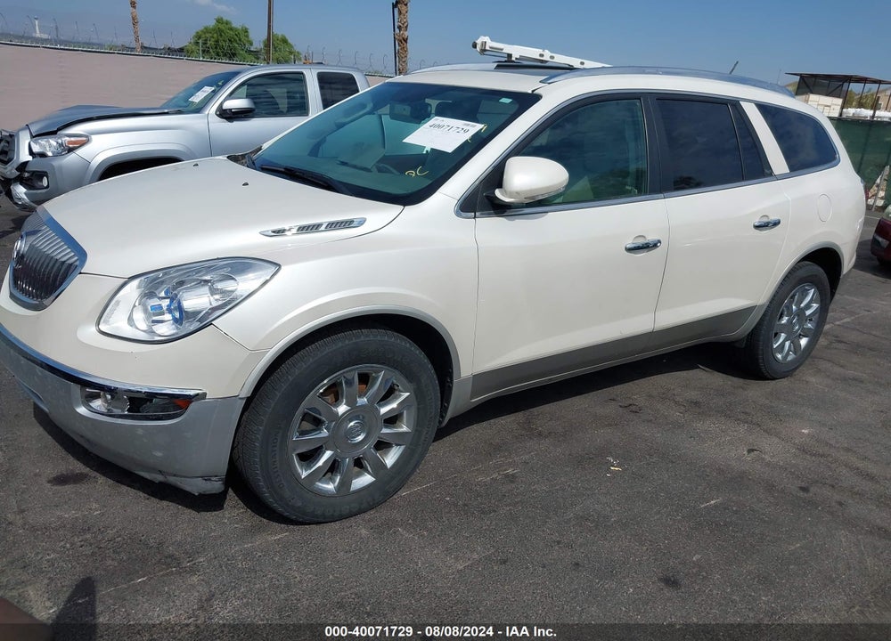 2012 BUICK ENCLAVE PREMIUM VIN: 5GAKVDED7CJ423414