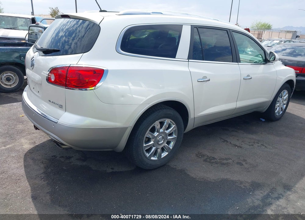 2012 BUICK ENCLAVE PREMIUM VIN: 5GAKVDED7CJ423414