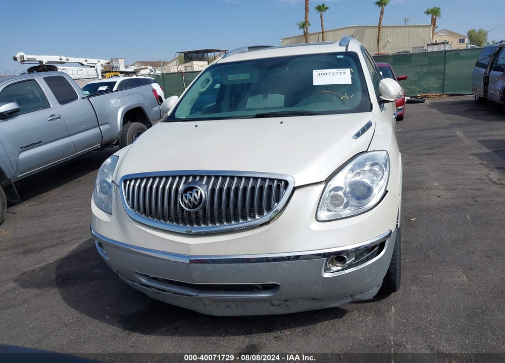 2012 BUICK ENCLAVE PREMIUM VIN: 5GAKVDED7CJ423414