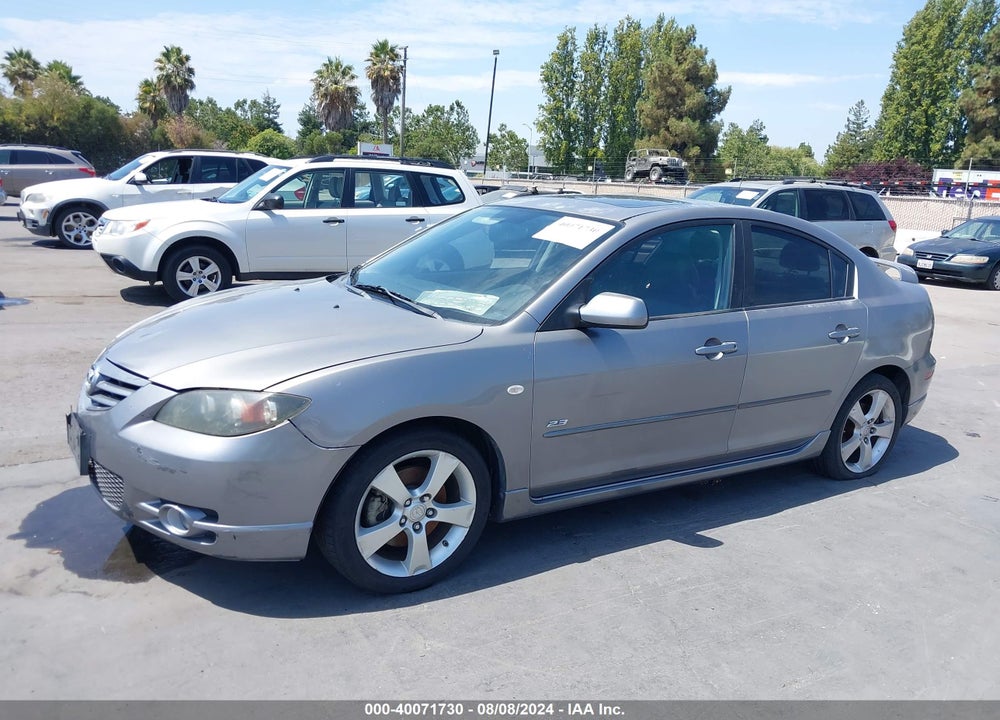 2004 MAZDA 3 S VIN: JM1BK323041205474