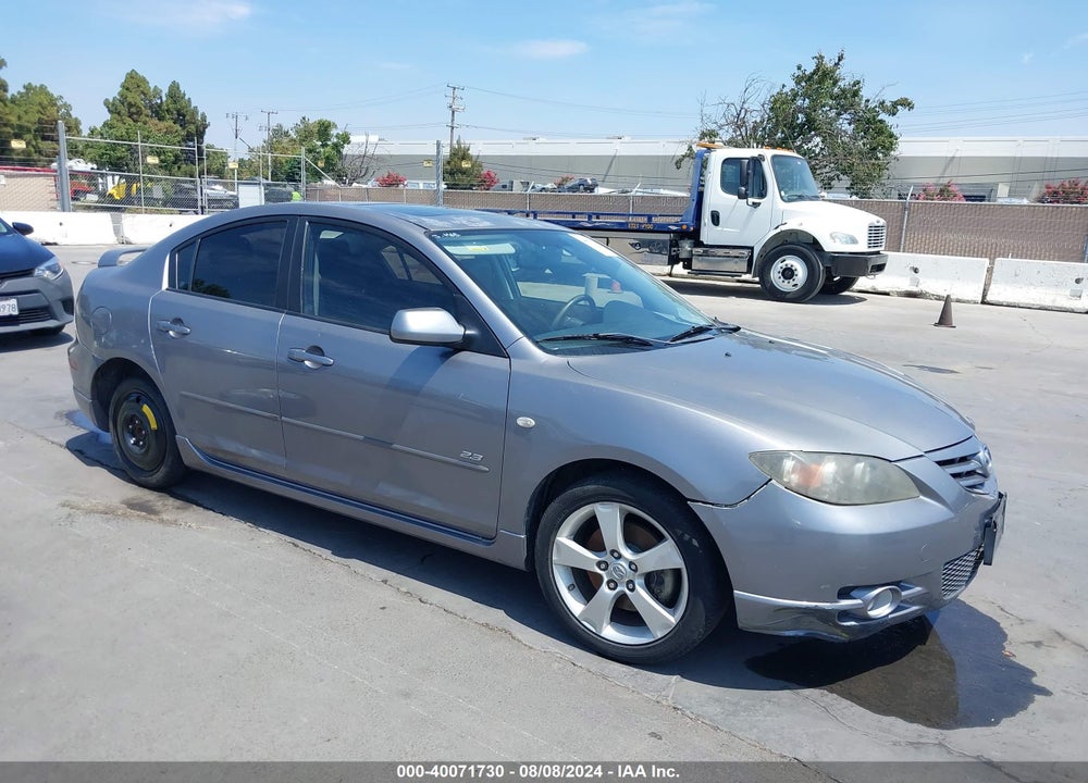 2004 MAZDA 3 S VIN: JM1BK323041205474