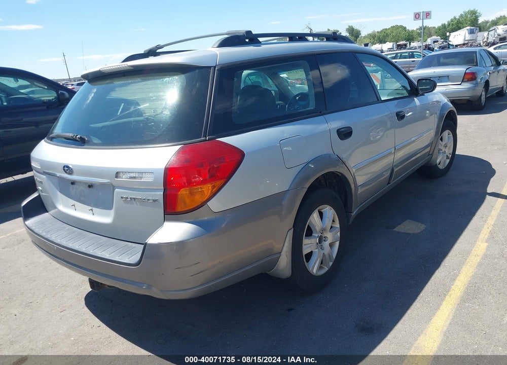 2005 SUBARU OUTBACK 2.5I VIN: 4S4BP61C457373133