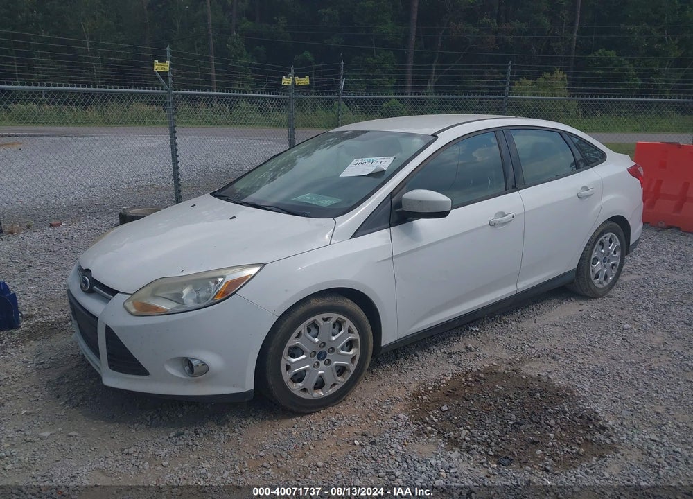 2012 FORD FOCUS SE VIN: 1FAHP3F24CL308211