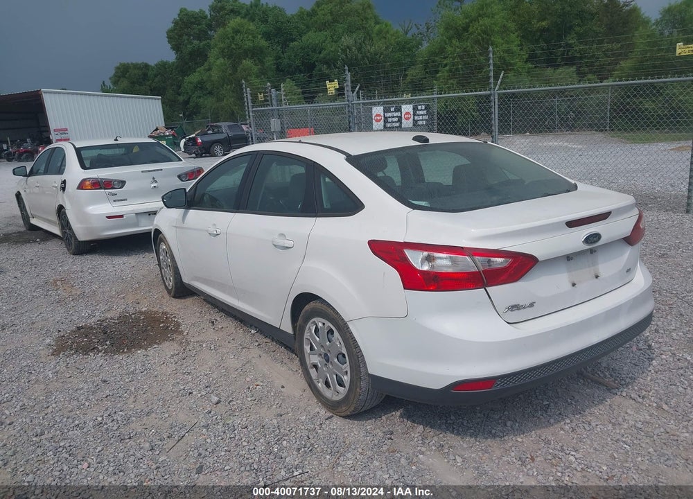 2012 FORD FOCUS SE VIN: 1FAHP3F24CL308211