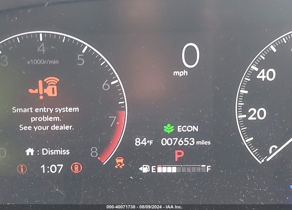 2024 HONDA HR-V 2WD EX-L/2WD EX-L W/O BSI VIN: 3CZRZ1H76RM723408