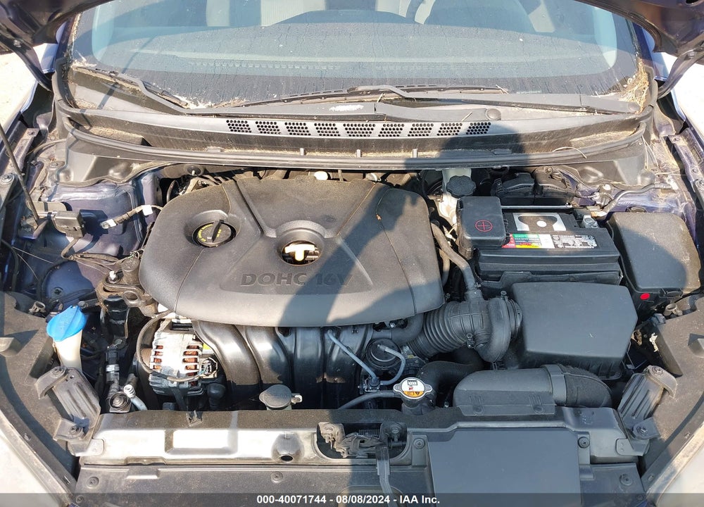 2014 HYUNDAI ELANTRA SE VIN: 5NPDH4AE9EH500700