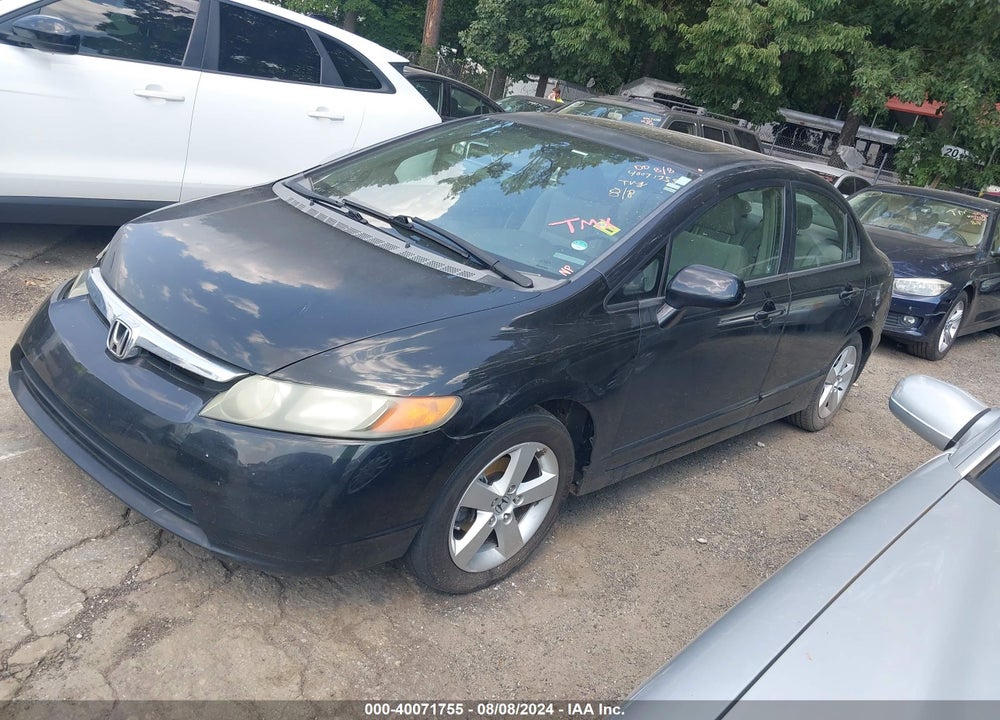 2007 HONDA CIVIC EX VIN: 1HGFA16817L127537
