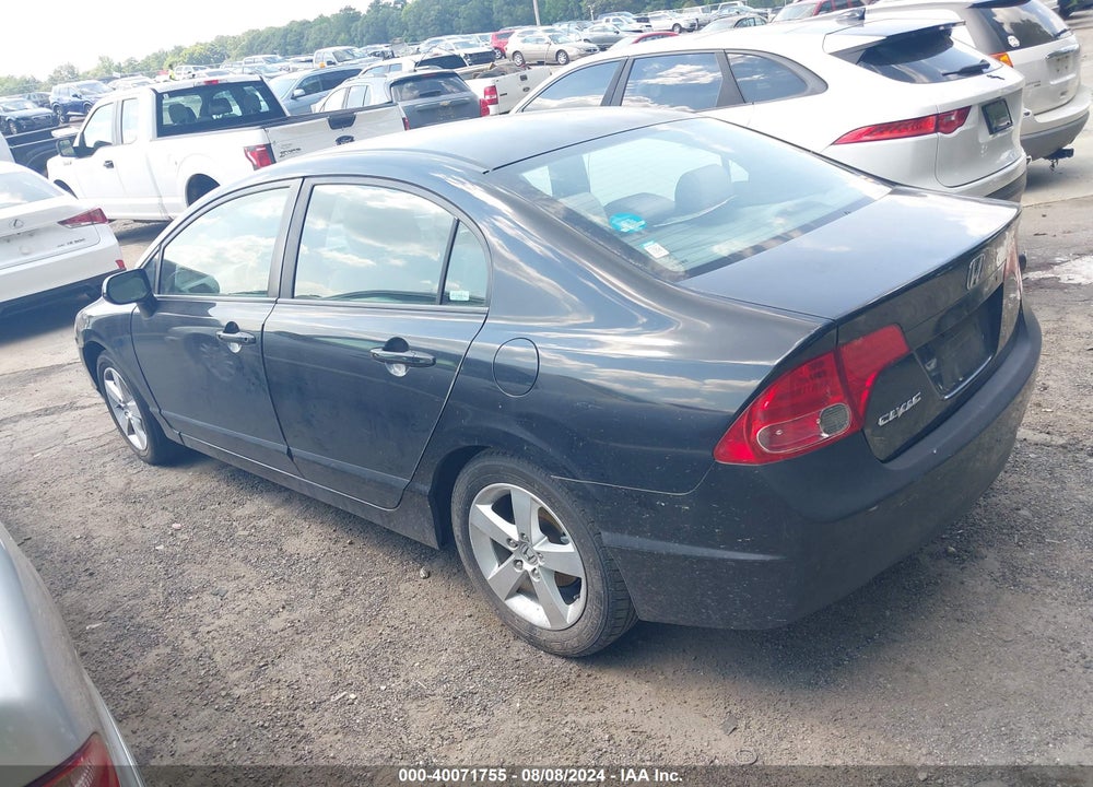 2007 HONDA CIVIC EX VIN: 1HGFA16817L127537