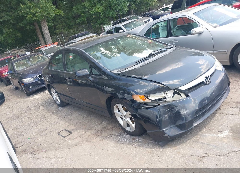 2007 HONDA CIVIC EX VIN: 1HGFA16817L127537