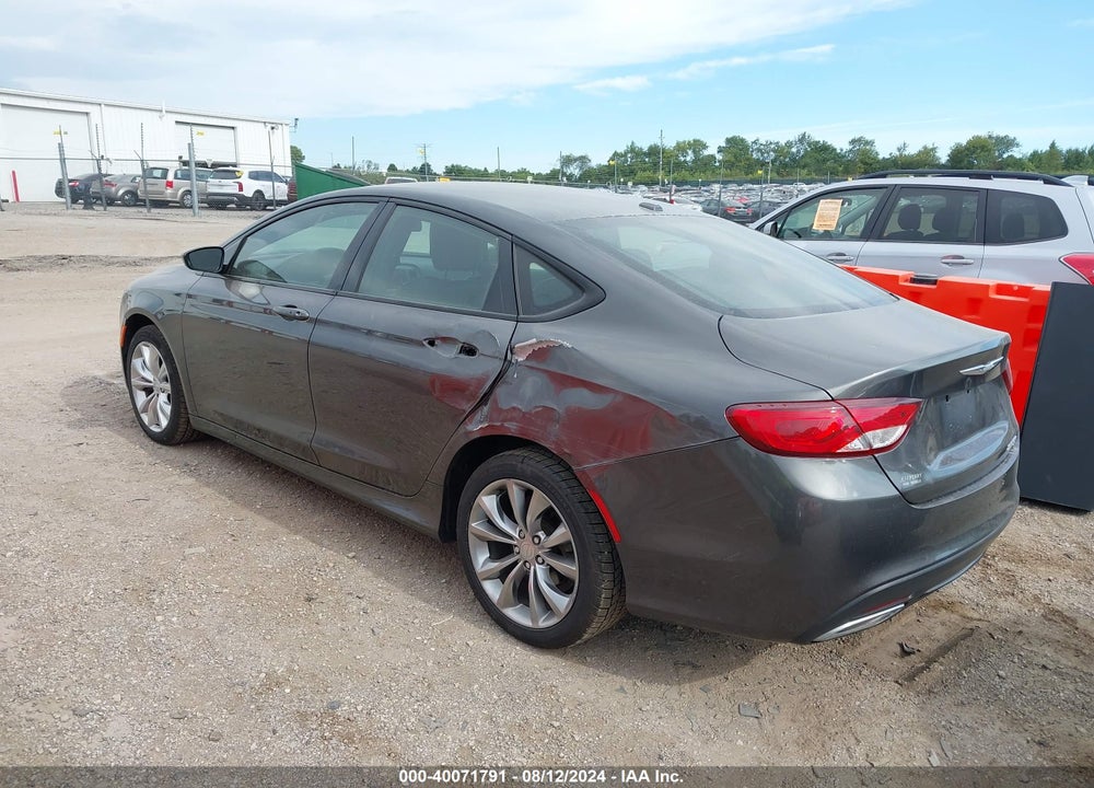 2015 CHRYSLER 200 S VIN: 1C3CCCBB1FN566205