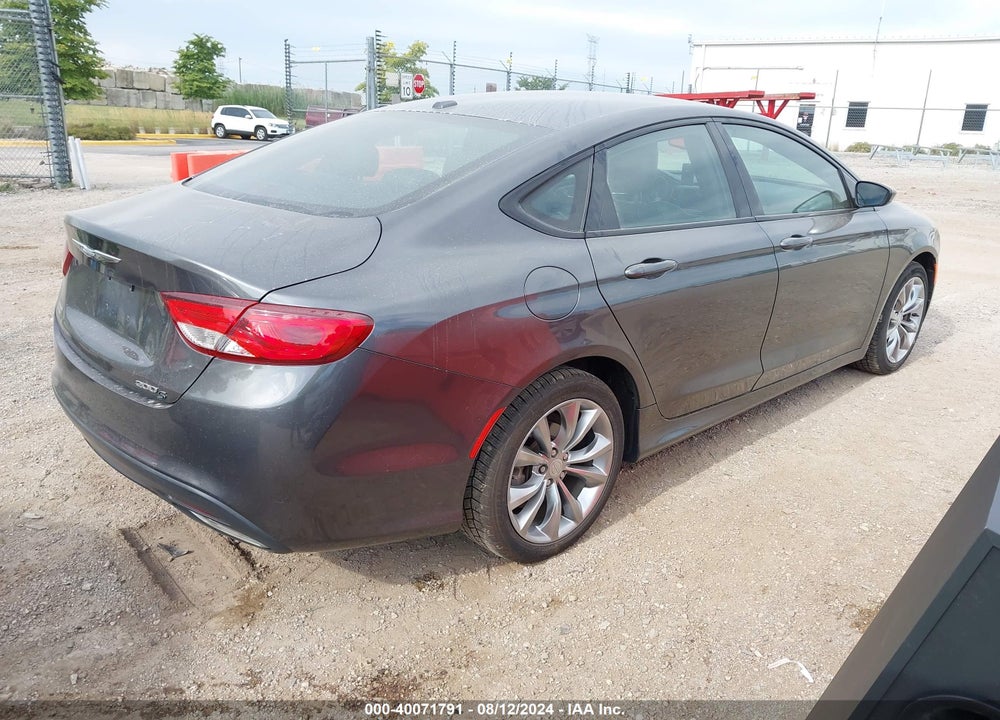 2015 CHRYSLER 200 S VIN: 1C3CCCBB1FN566205
