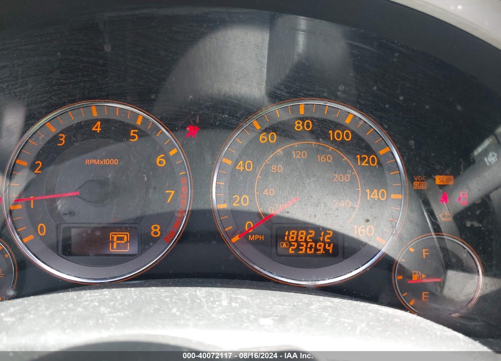 2006 INFINITI FX35 VIN: JNRAS08W36X208431