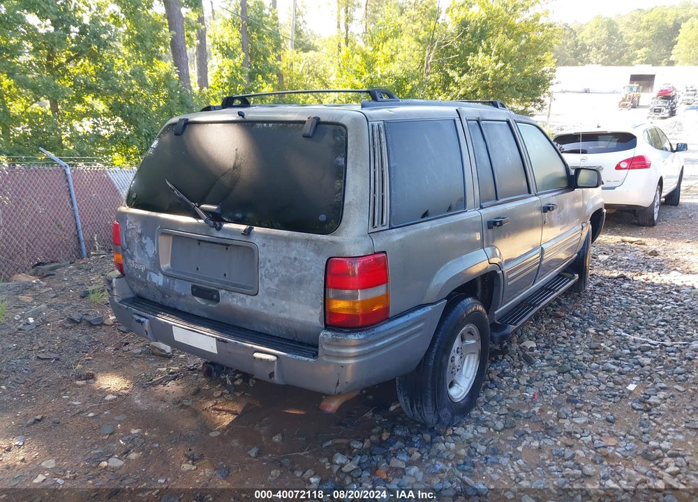 1998 JEEP GRAND CHEROKEE LAREDO VIN: 1J4FX48S1WC345543
