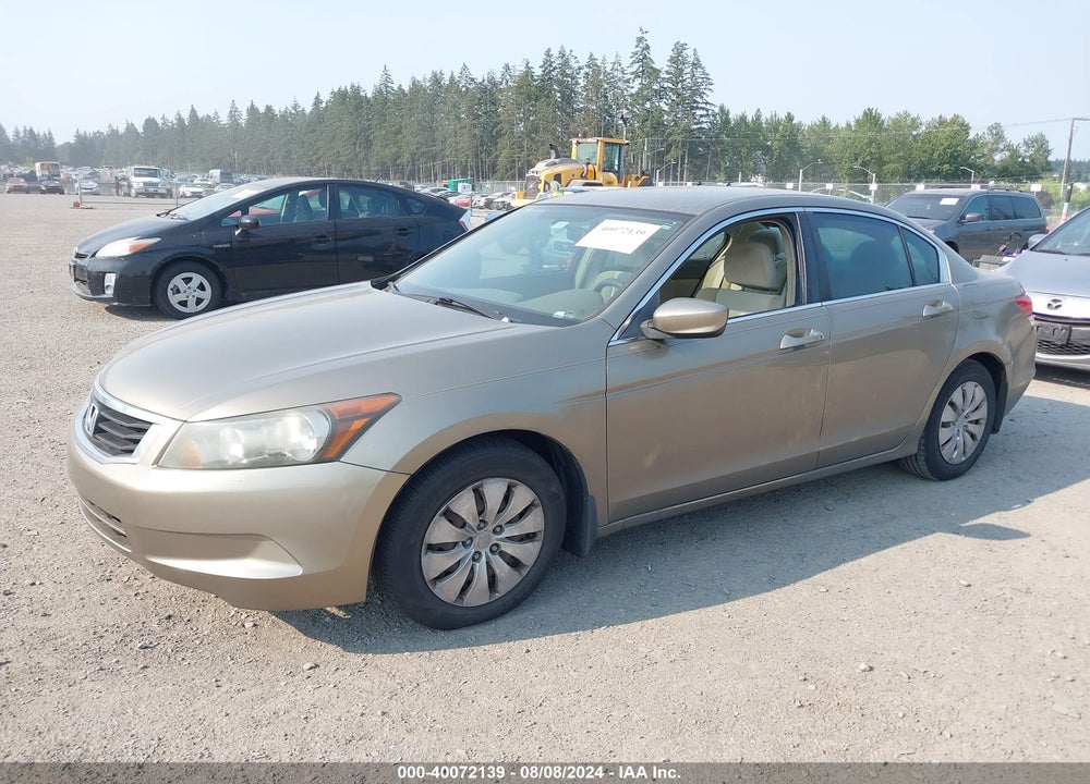 2008 HONDA ACCORD 2.4 LX VIN: 1HGCP26318A029472