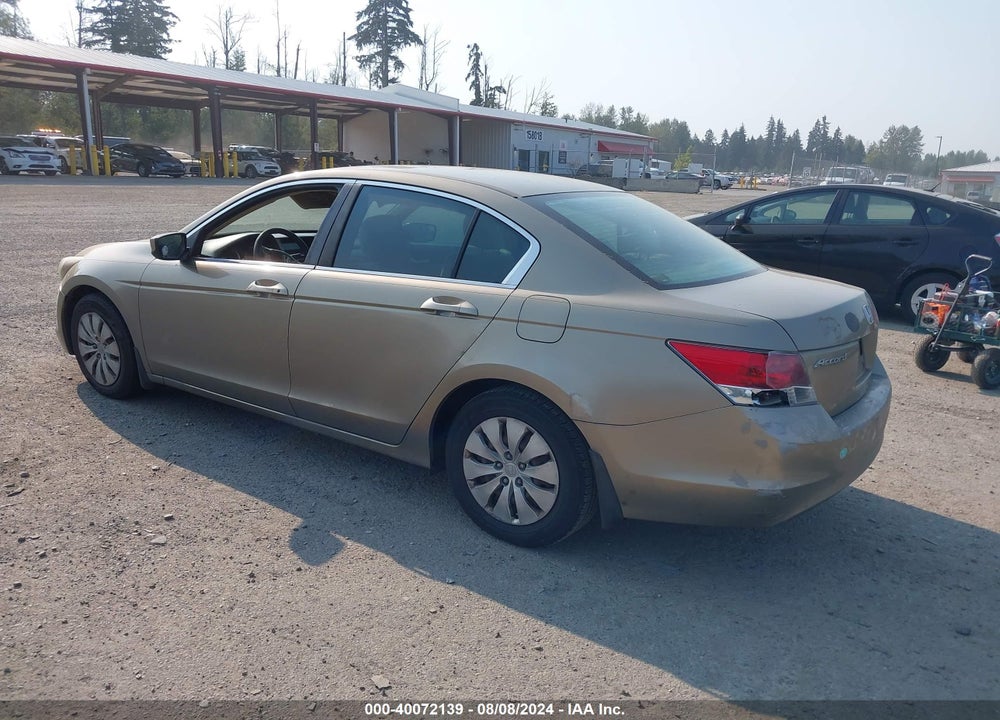 2008 HONDA ACCORD 2.4 LX VIN: 1HGCP26318A029472