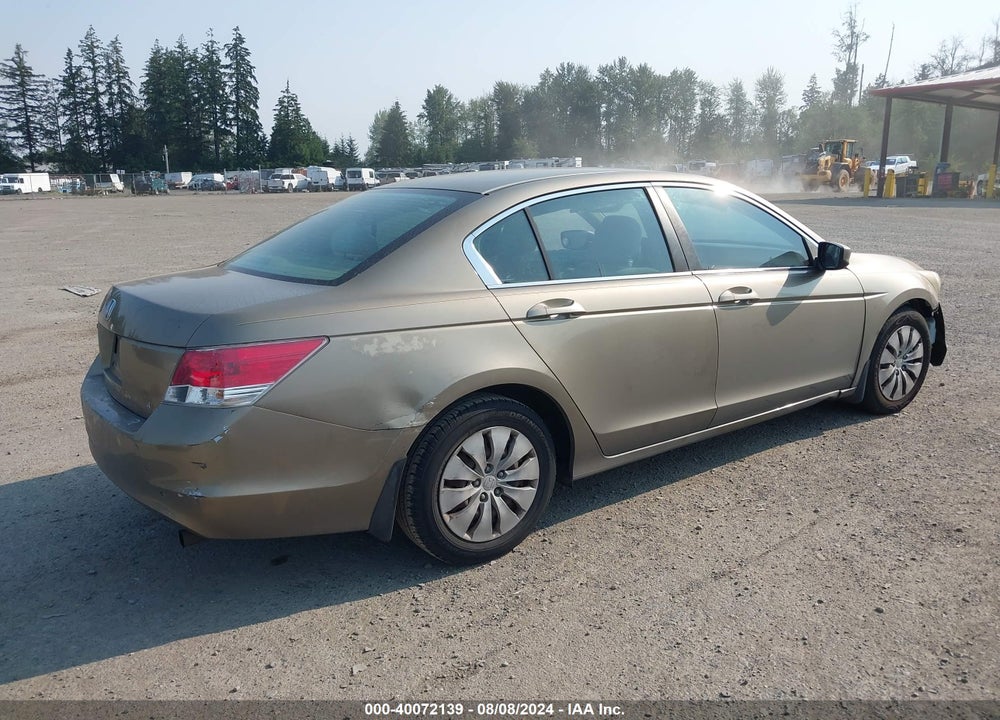 2008 HONDA ACCORD 2.4 LX VIN: 1HGCP26318A029472
