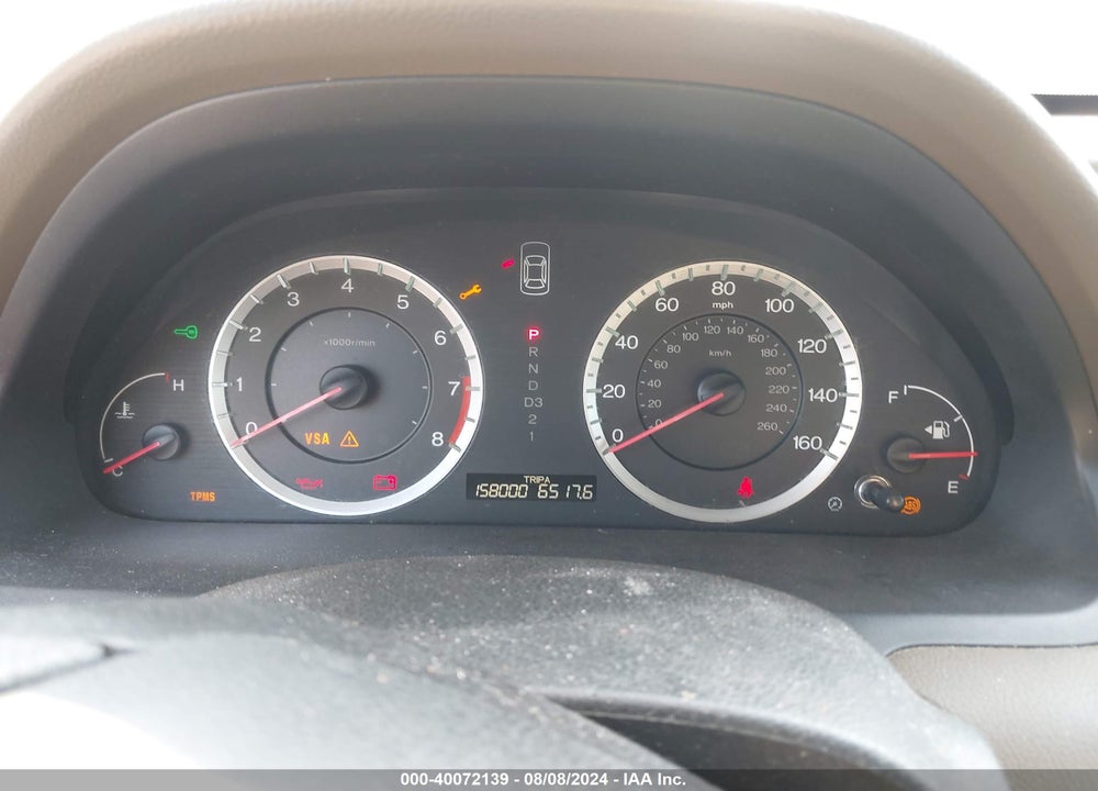 2008 HONDA ACCORD 2.4 LX VIN: 1HGCP26318A029472