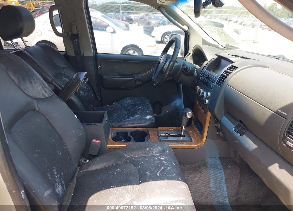 2005 NISSAN PATHFINDER LE VIN: 5N1AR18UX5C709818