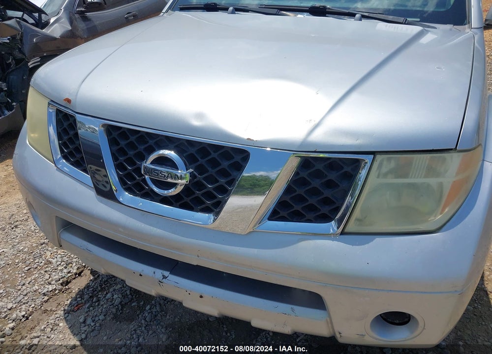 2005 NISSAN PATHFINDER LE VIN: 5N1AR18UX5C709818
