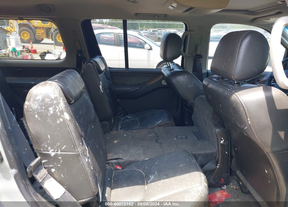 2005 NISSAN PATHFINDER LE VIN: 5N1AR18UX5C709818