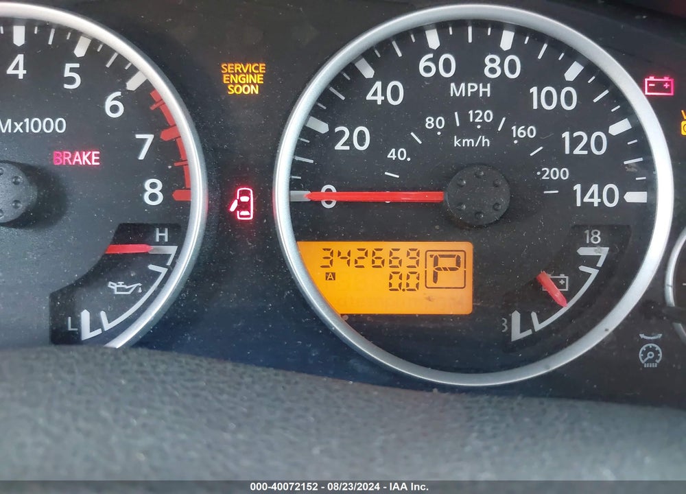 2005 NISSAN PATHFINDER LE VIN: 5N1AR18UX5C709818