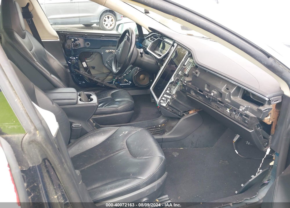 2014 TESLA MODEL S P85 VIN: 5YJSA1H14EFP36571