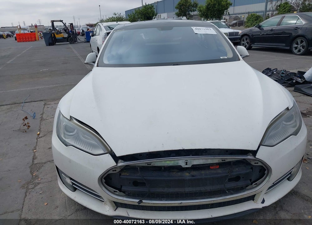 2014 TESLA MODEL S P85 VIN: 5YJSA1H14EFP36571