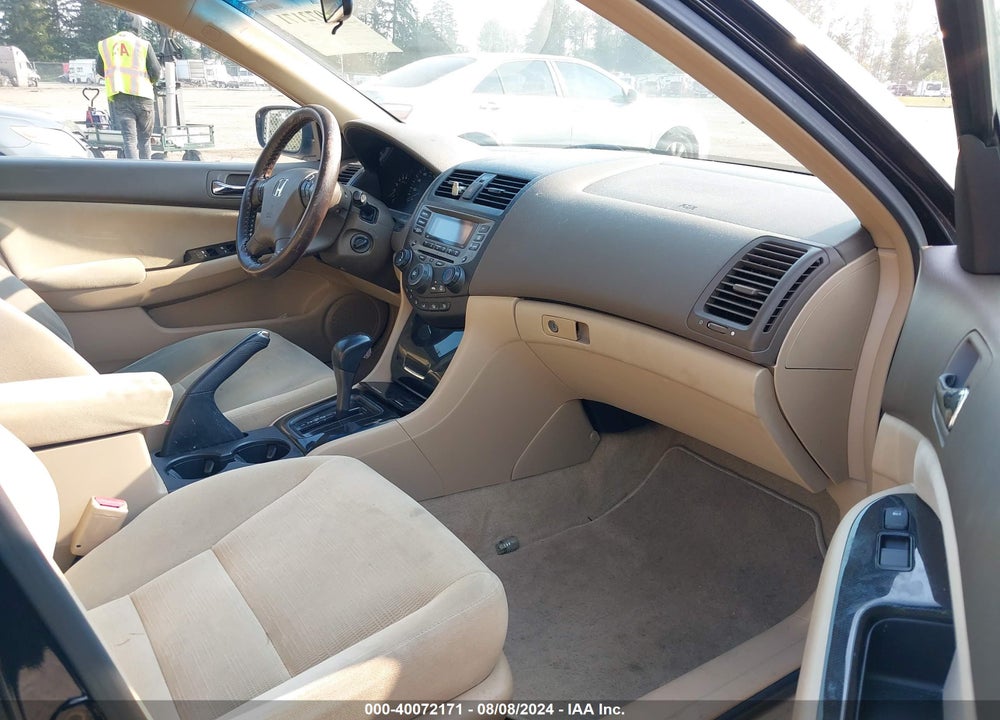 2007 HONDA ACCORD 2.4 SE VIN: 1HGCM56397A124449