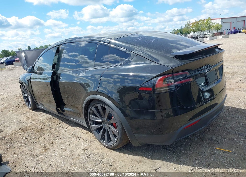 2024 TESLA MODEL X PLAID TRI MOTOR ALL-WHEEL DRIVE VIN: 7SAXCBE66RF445343