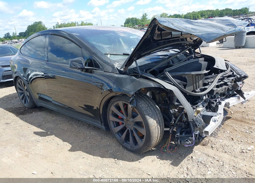 2024 TESLA MODEL X PLAID TRI MOTOR ALL-WHEEL DRIVE VIN: 7SAXCBE66RF445343