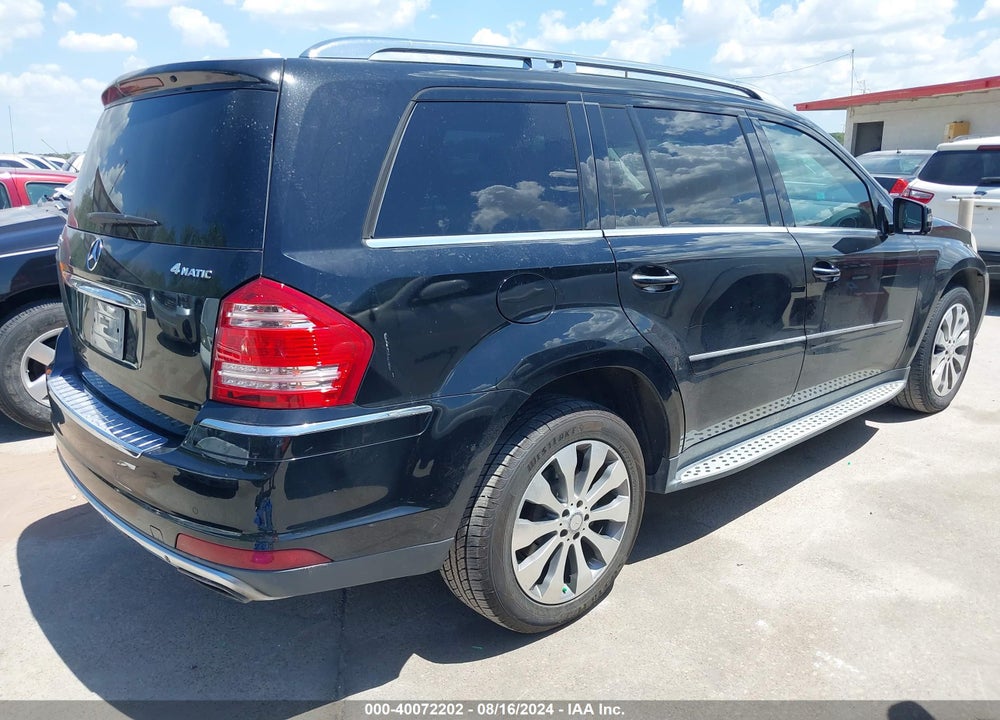 2011 MERCEDES-BENZ GL 450 4MATIC VIN: 4JGBF7BE9BA641990