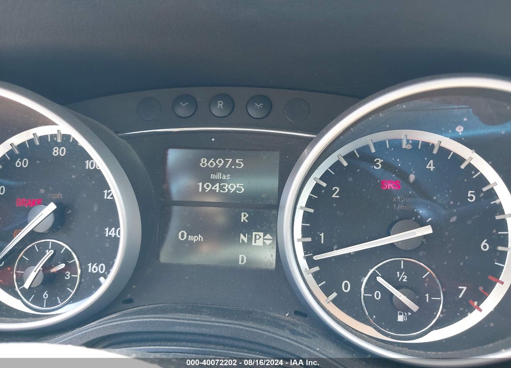 2011 MERCEDES-BENZ GL 450 4MATIC VIN: 4JGBF7BE9BA641990