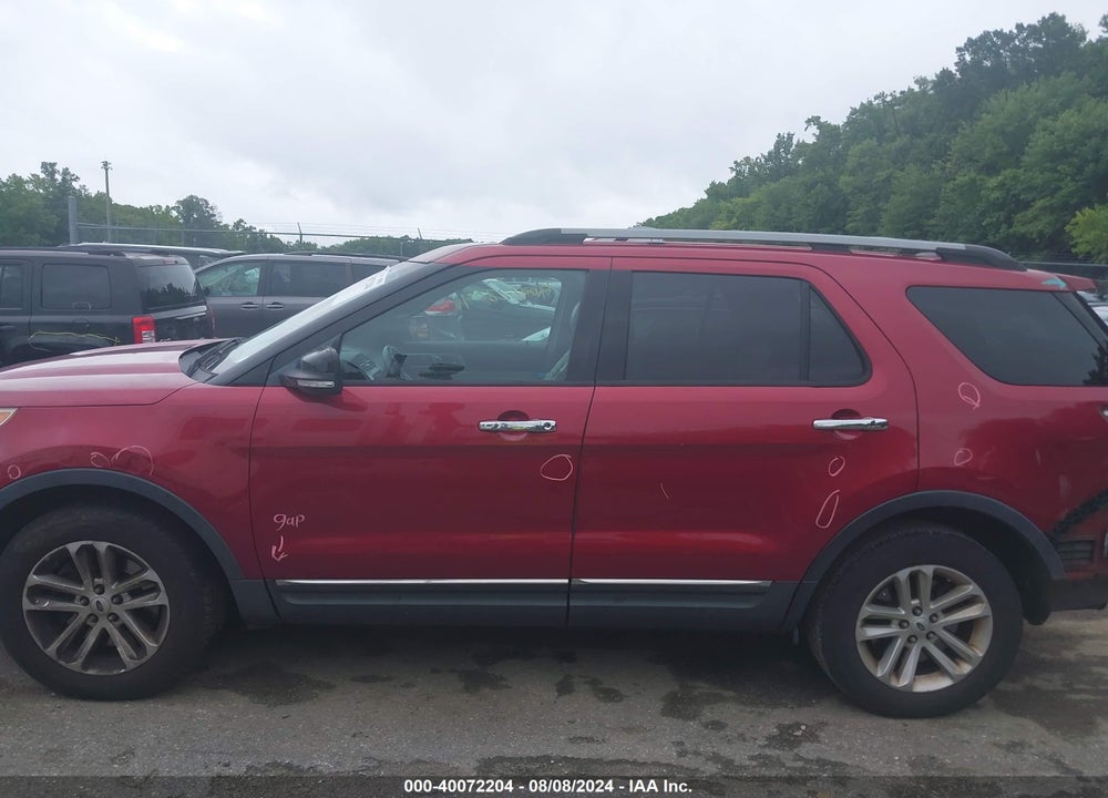 2013 FORD EXPLORER XLT VIN: 1FM5K8D83DGC27819