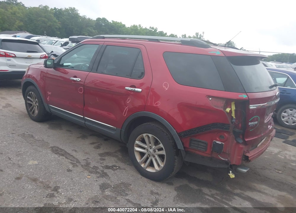 2013 FORD EXPLORER XLT VIN: 1FM5K8D83DGC27819