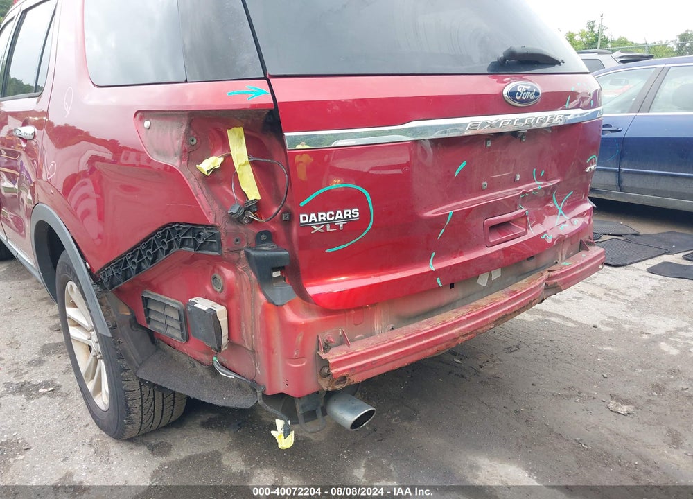 2013 FORD EXPLORER XLT VIN: 1FM5K8D83DGC27819