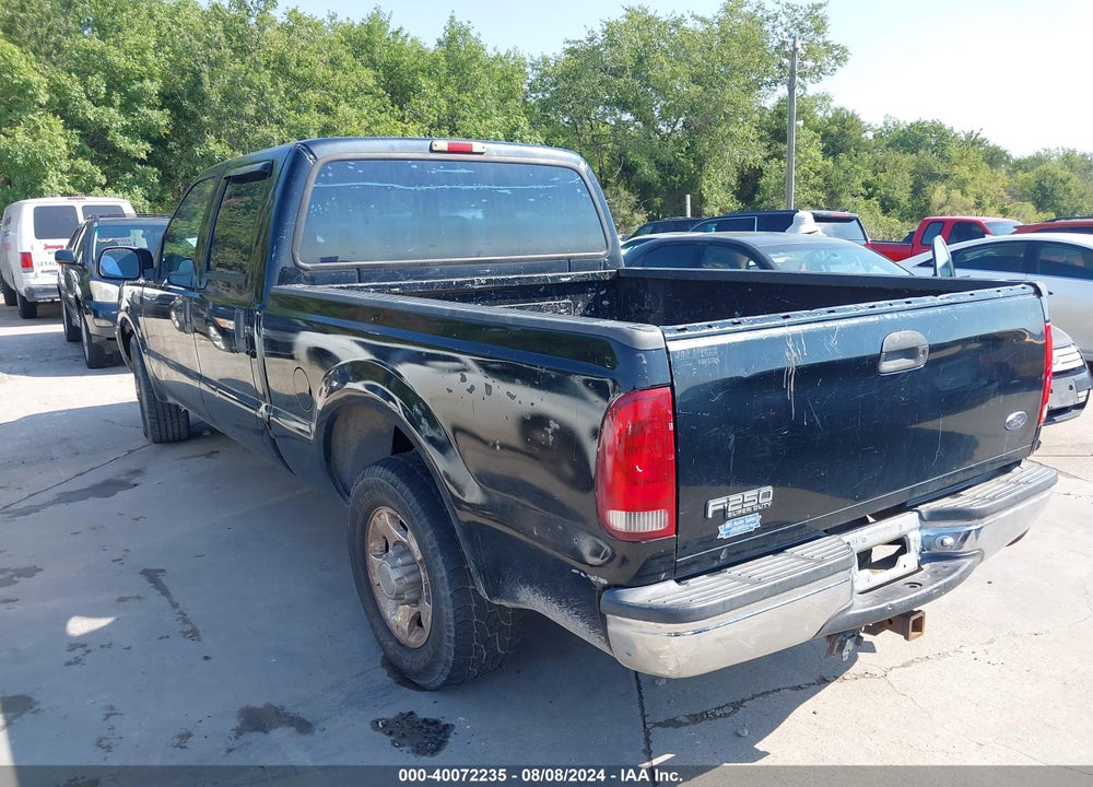 2004 FORD F-250 LARIAT/XL/XLT VIN: 1FTNW20L84EA82725